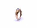 9ct Yellow Gold Blue Topaz Ring