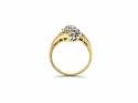 18ct Yellow Gold Diamond Cluster Ring