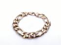 9ct Yellow Gold Figaro Bracelet