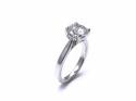 18ct White Gold Diamond Solitaire Ring 2.01ct