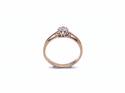 9ct Yellow Gold Diamond Solitaire Ring