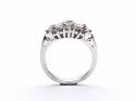 9ct White Gold Diamond Cluster Ring 1.00ct