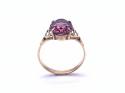 Pink Paste Solitaire Ring