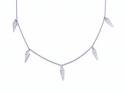 18ct White Gold Diamond Necklet