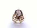 9ct Yellow Gold Smokey Quartz Ring