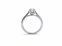 18ct White Gold Diamond Solitaire Ring