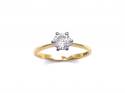 18ct Diamond Solitaire Ring