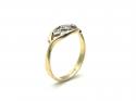 18ct Yellow Gold Diamond 3 Stone Ring