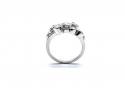 18ct White Gold Diamond Bubble Ring 1.50ct