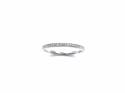 Platinum Diamond Half Eternity Ring 0.10ct