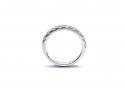 Platinum Diamond Half Eternity Ring 1.00ct