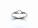 18ct Oval Diamond Solitaire Ring