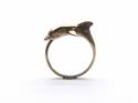 9ct Yellow Gold Dolphin Ring