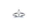 Platinum Marquise Diamond Solitaire