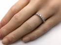 18ct White Gold Diamond Half Eternity 0.50ct