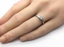 18ct White Gold Diamond Solitaire Ring 0.25ct