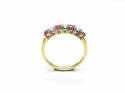 18ct Yellow Gold Ruby & Diamond Eternity Ring