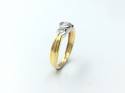 18ct Yellow Gold 3 Stone Diamond Ring 0.25ct