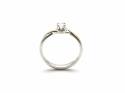 18ct White Gold  Diamond Solitaire Ring 0.25ct