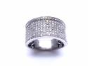 18ct Diamond Pave Ring 1.00ct