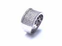 18ct Diamond Pave Ring 1.00ct