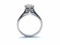 9ct White Gold Diamond Cluster Ring 0.35ct