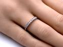 9ct White Gold Diamond Eternity Ring 0.25ct