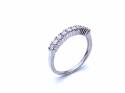 9ct White Gold Diamond Eternity Ring 0.33ct