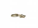 9ct Yellow Gold Star Earring Charm