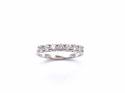 18ct White Gold Diamond Half Eternity 0.50ct