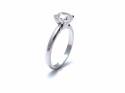 18ct White Gold Diamond Solitaire Ring 1.50ct