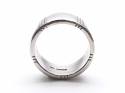 9ct White Gold Wedding Ring 8mm