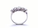 18ct White Gold Diamond 5 Stone Ring