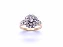 Diamond Cluster Ring