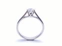 Platinum Diamond Solitaire Ring 0.32ct