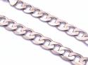 9ct Yellow Gold Flat Curb Chain 14 inch