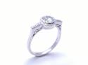 18ct Moissanite Solitaire Ring