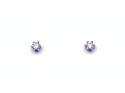 18ct Diamond Stud Earrings App 0.40ct