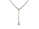 18ct Yellow Gold Diamond Pendant