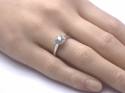 18ct Diamond Halo Ring 0.33ct