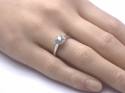 18ct Diamond Halo Ring 0.33ct