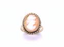 9ct Yellow Gold Cameo Ring