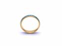 18ct Yellow Gold Green Cerin Wedding Ring