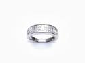 18ct White Gold Diamond Pave Ring