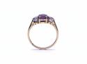 18ct Rhodolite Garnet & Diamond Ring