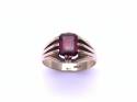 9ct Yellow Gold Garnet Ring