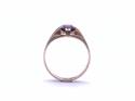 9ct Yellow Gold Garnet Ring