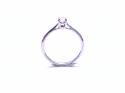 Palladium Diamond Solitaire Ring