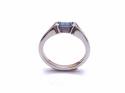 18ct Blue Topaz Solitaire Ring