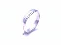 18ct White Gold Channel Wedding Ring